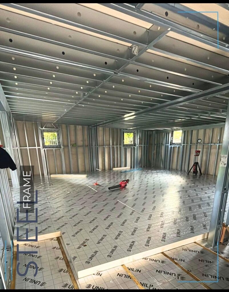 steel stud framing
