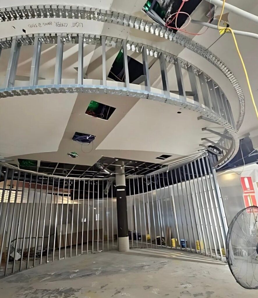 steel stud framing