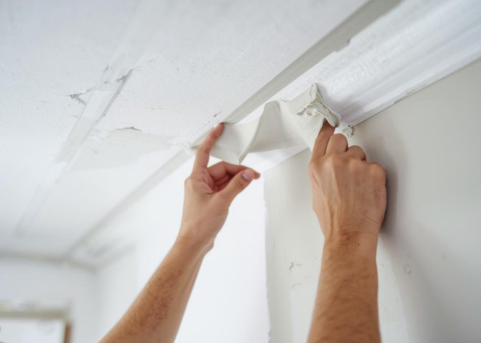 taping and finishing of drwall services